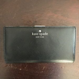 Kate Spade black Stacy wallet